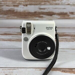 Fujifilm Instax Mini 70 Instant Film Camera Moon White Used